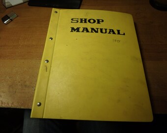 Komatsu she manual # SEBM02070308 models PC300-3, PC300LC-3 and PC360LC-3 hydraulic excavator