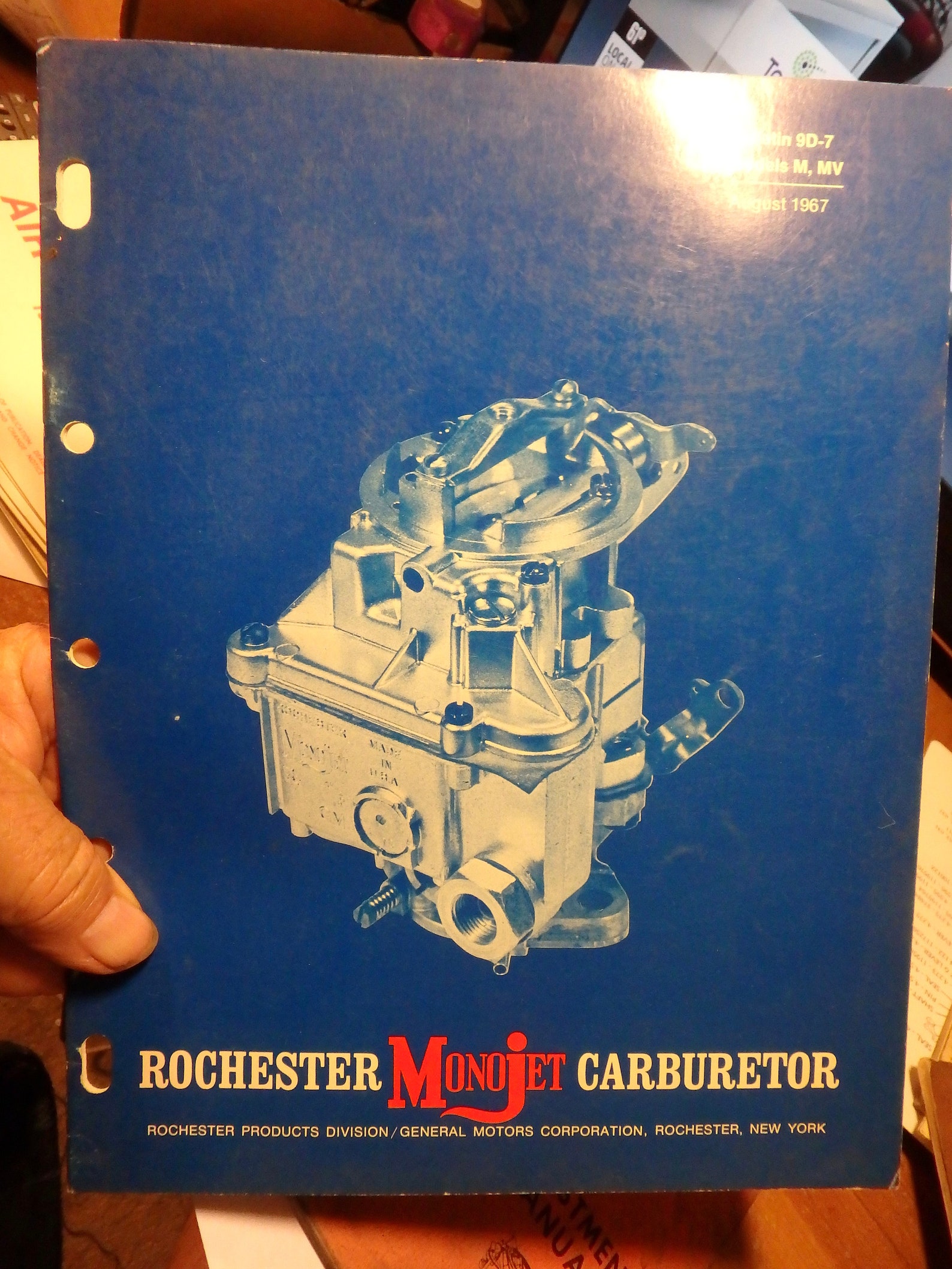 3 Delcorochester Carburetor Manuals 1965 1968 Adjustment Etsy