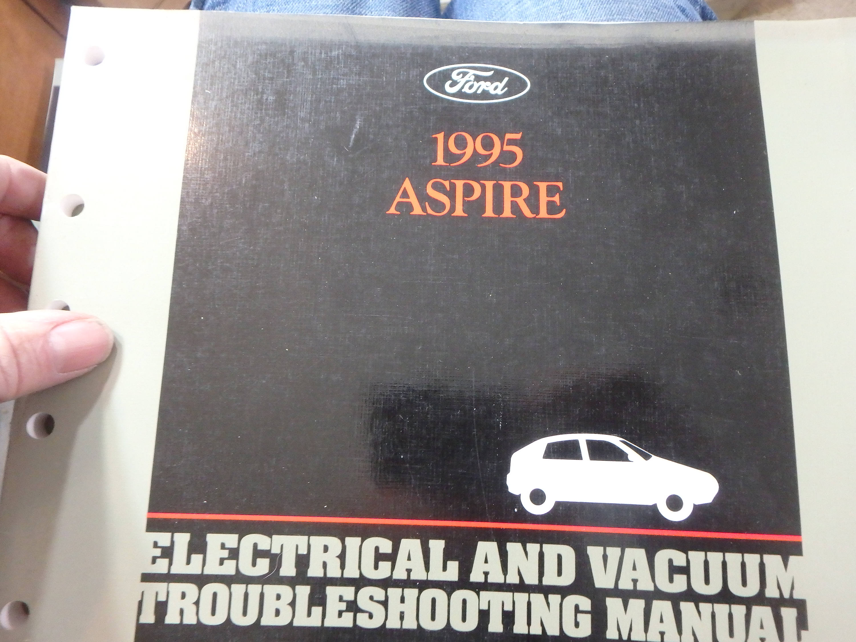 1995 Ford Aspire Electrical & Vacuum Troubleshooting Wiring Service Manual EVTM 