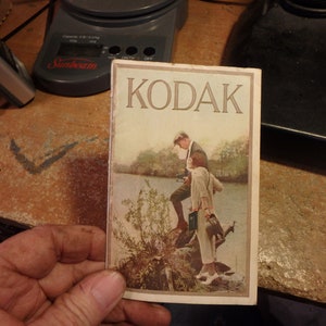 7N- vintage 1924 KODAK pocketsize  catalog 32 pages
