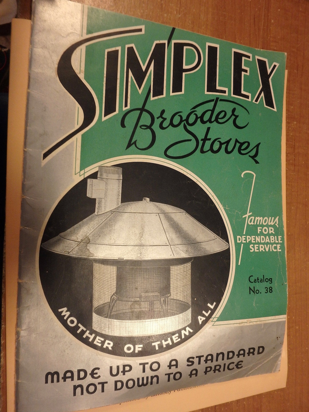 1938 Simplex Brooder Stoves Catalog 38 32 Pages With Price List Etsy