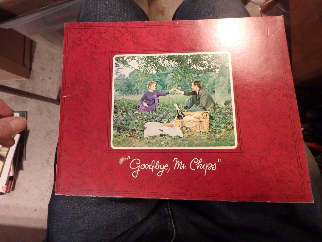 5L Original Souvenir Movie Program Goodbye Mr. Chipos Etsy