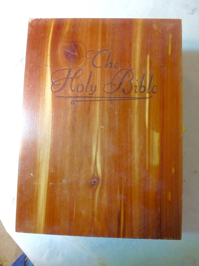 For Sale is 1974 Holy Bible Memorial Edition Protestant Edition