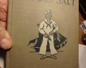 1922 edition Mildred, Tom and Old Salt-their voyage in the schooner cove- by henry osgood- 243 pages