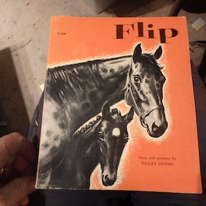 6S- 1969 softcover edition- SCHOLASTIC- FLIP by Wesley dennis