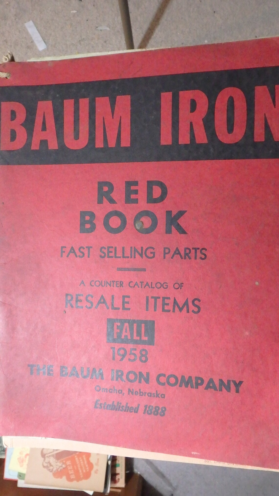 Baum Ironomaha General Catalog Red Book 52 160 Pages 198 Etsy Finland