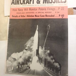 february 1960 edition of Aircraft & Missiles magazine