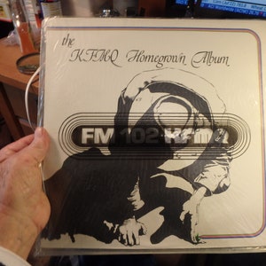 6L vintage FM 102 KFMQ radio station (lincoln nebraska) 33 1/3 album -HOMEGROWN