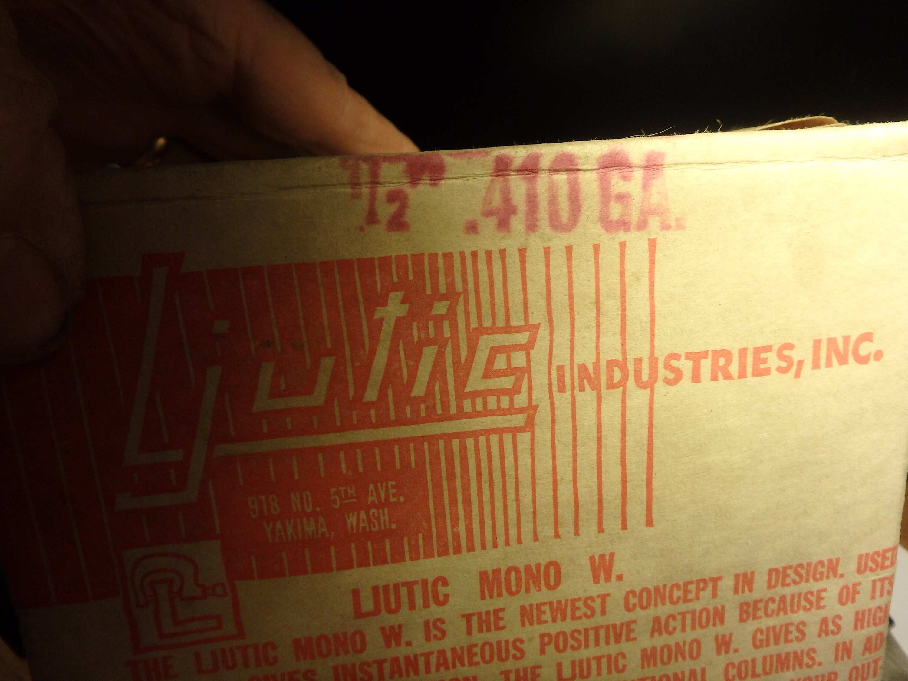 4y Vintage Reloading 3 Boxes LJUTIC Mono W for 410 Shotgun - Etsy