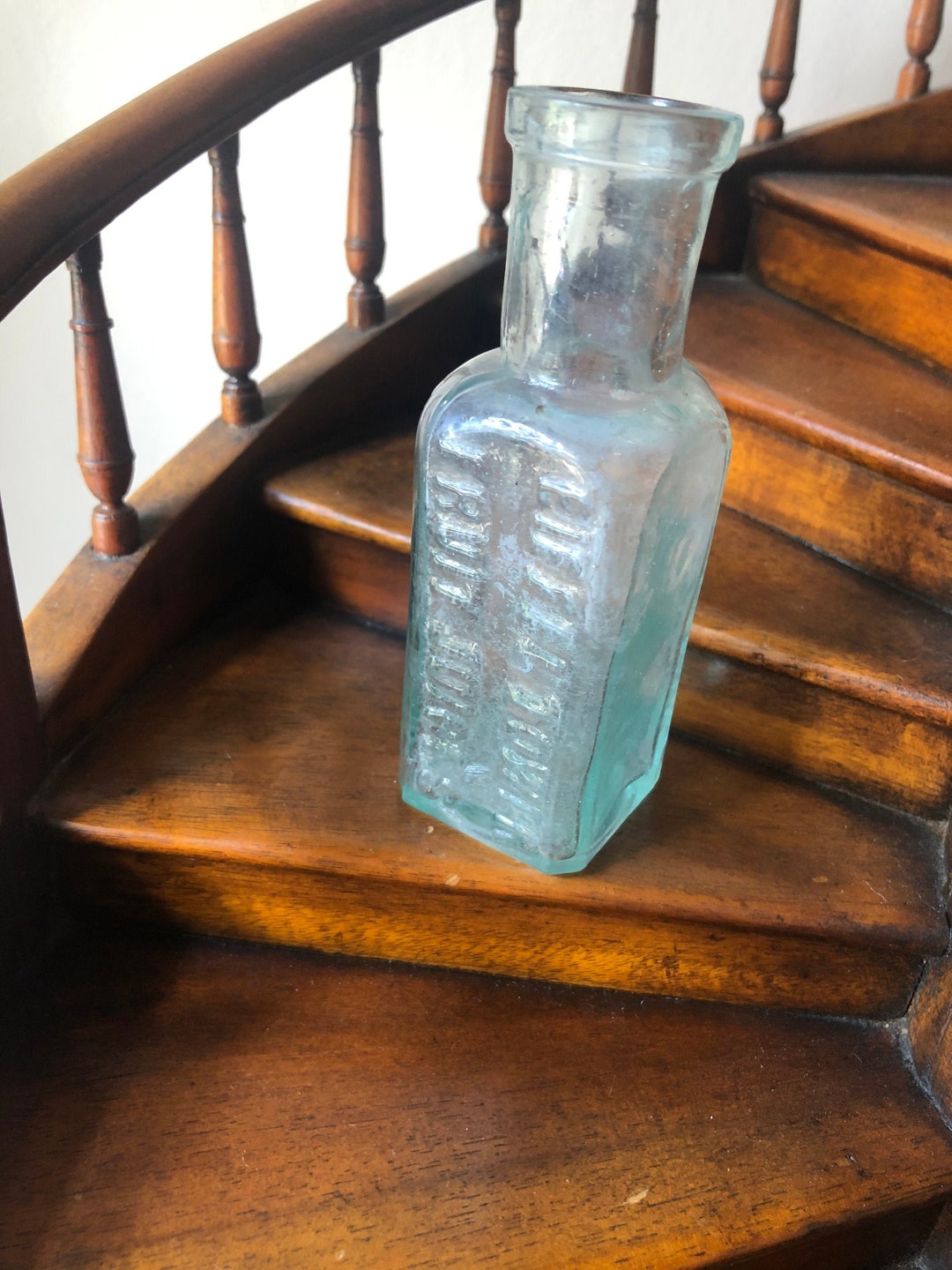 Antique Fruit Juice Bottle Eiffel Tower Pre 1910 Made by Foster Clark & Co Maidstone Quirky