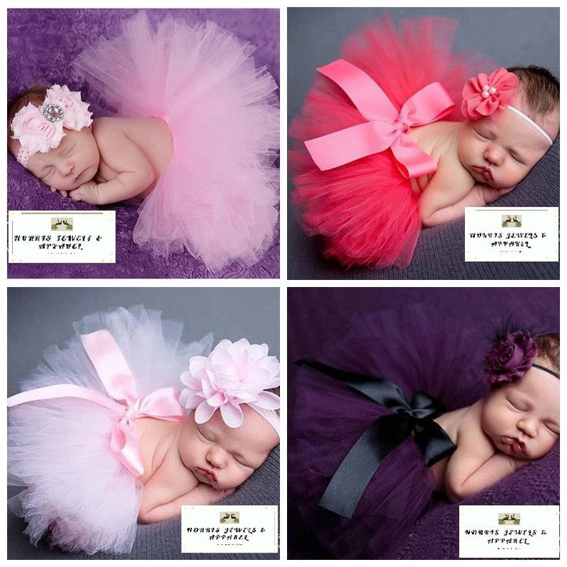 Photoshoot Tutu /& Hairband Designs #8-13