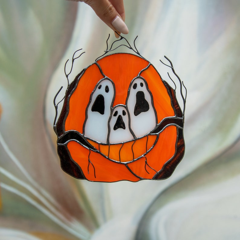 halloween artwork of pumpkin