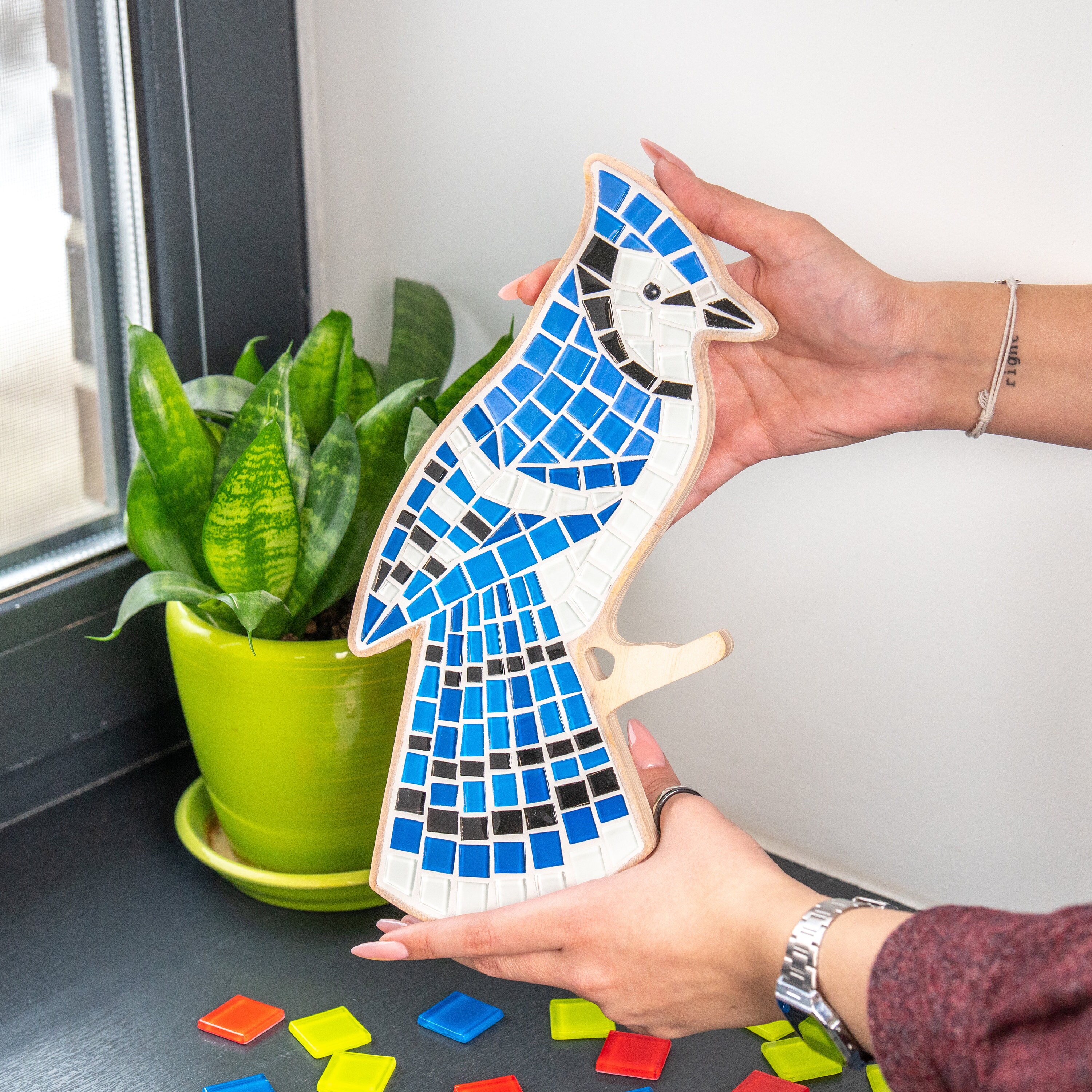 Stained Glass Mosaic Kits Etsy New Zealand