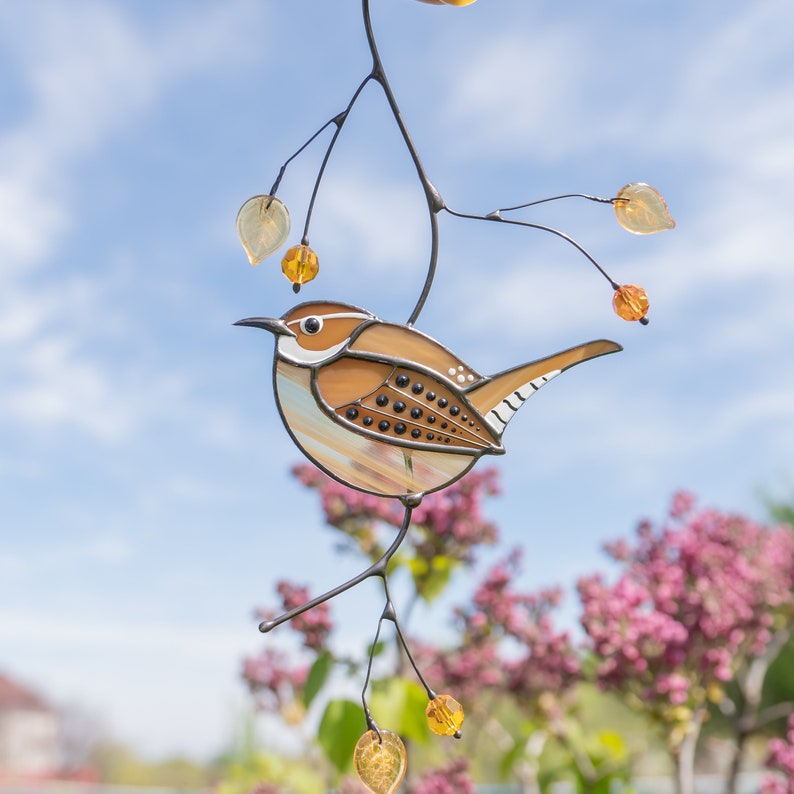 carolina wren decor for window