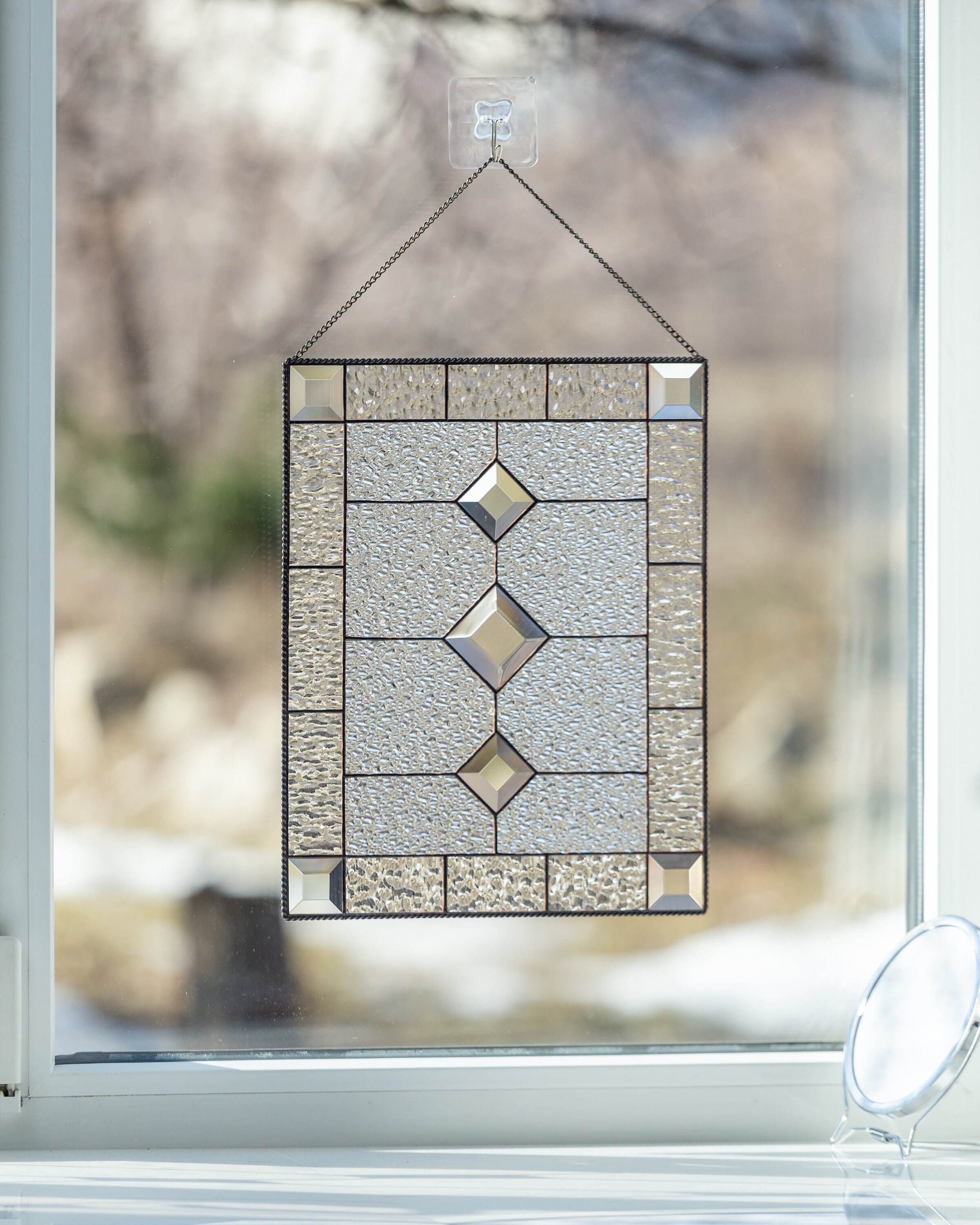 beveled glass window inserts