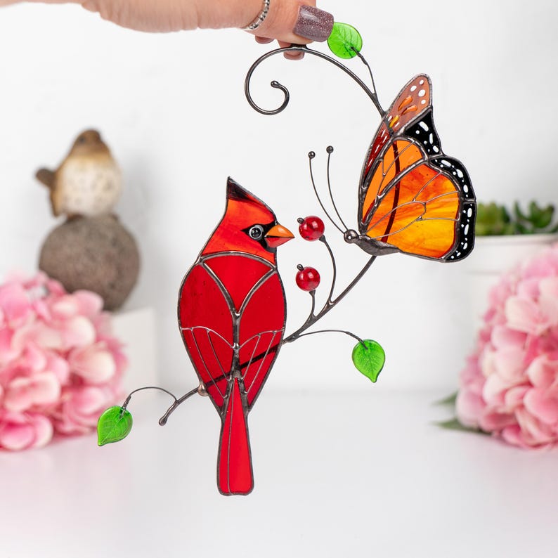 handmade glass decoration for home