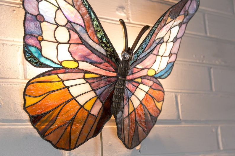 butterfly lamp decor for home