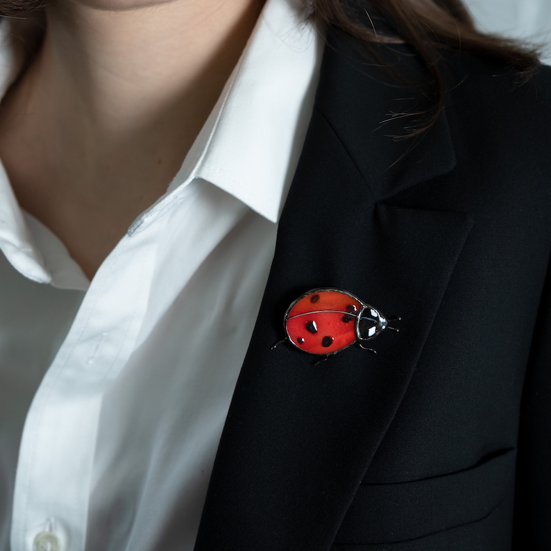 stained glass ladybug accessory for the costume