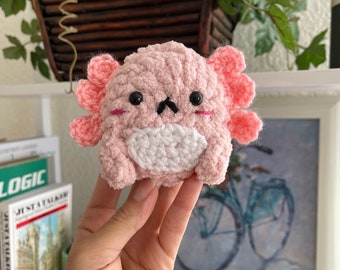 Kawaii Axolotl Tamagotchi Case (ON/Meets/Mix/Ps/ID/IDL)