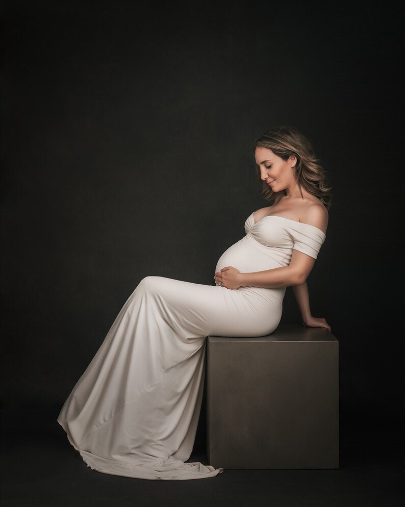 Florence Maternity and Photography Gown image 1