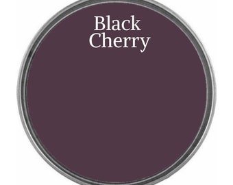 Black Cherry Wise Owl Chalk Synthesis Paint/ Furniture Paint