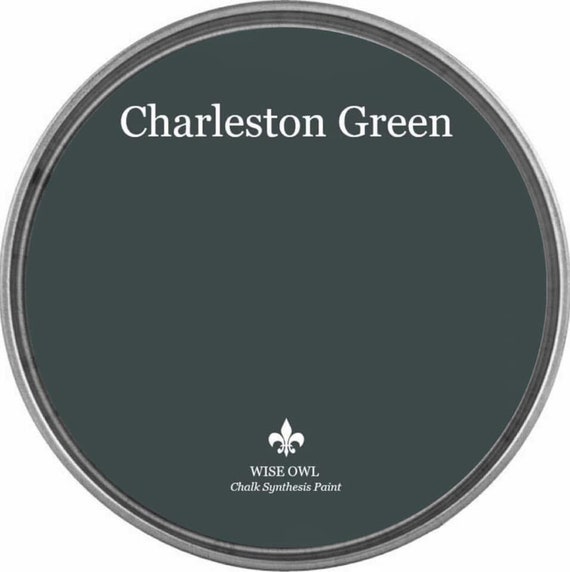 Charleston Green Wise Owl Chalk Synthesis Paint/ Furniture Paint
