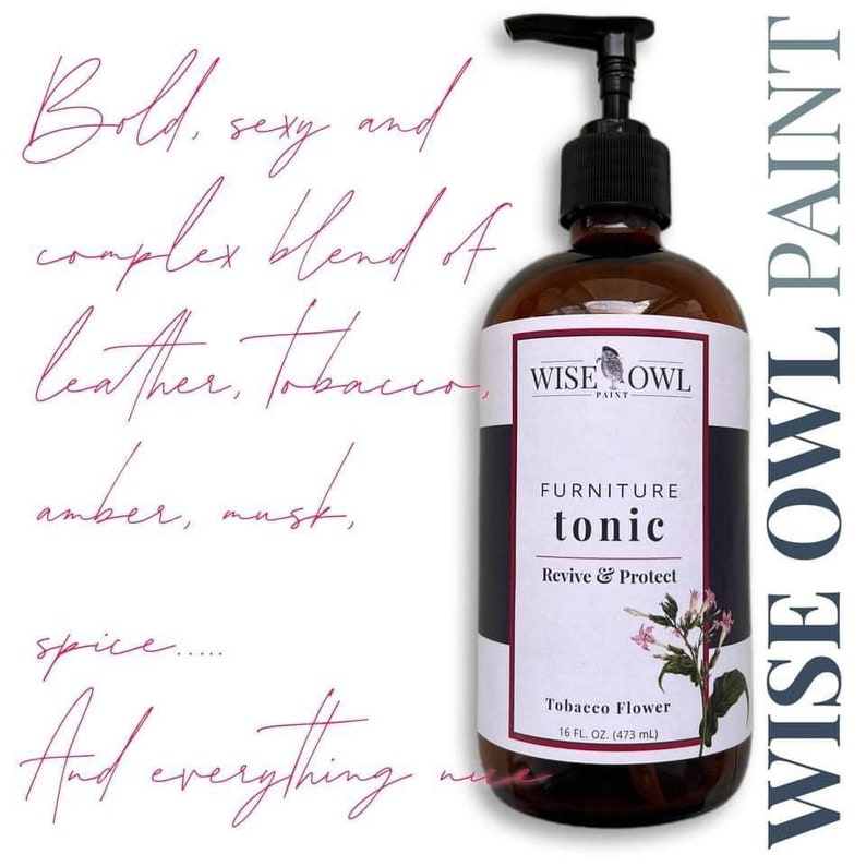 Furniture Tonic/ Wise Owl Paint/ Varnish/ Top Coat/ Natural Oil/ Wood Polish/ Hydrate Etsy