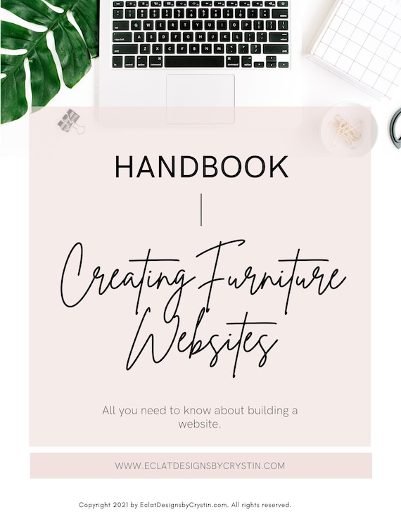 Overview/ Handbook on Creating Furniture Websites