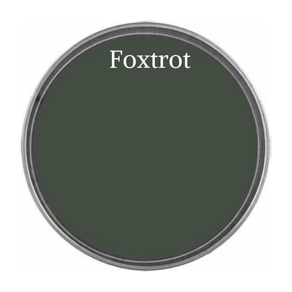 Foxtrot Wise Owl Chalk Synthesis Paint/ Olive/ Hunter Green, Furniture paint