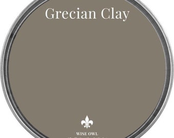 Grecian Clay Wise Owl Chalk Synthesis Paint