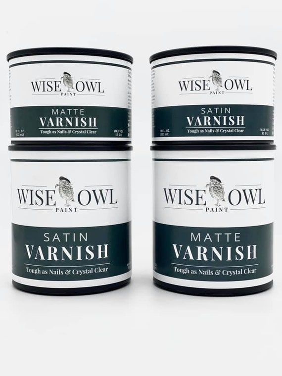 Wise Owl Varnish/ Water based sealant/ top coat