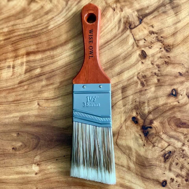 Premium Wise Owl Paint Brushes/ Chalk Paint Brushes/ Synthetic Bristle