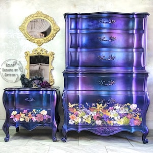 Vintage Drexel Chablis Tall Dresser ONLY (long Dresser With Vintage Drexel Chablis Tall Dresser ONLY (long Dresser With