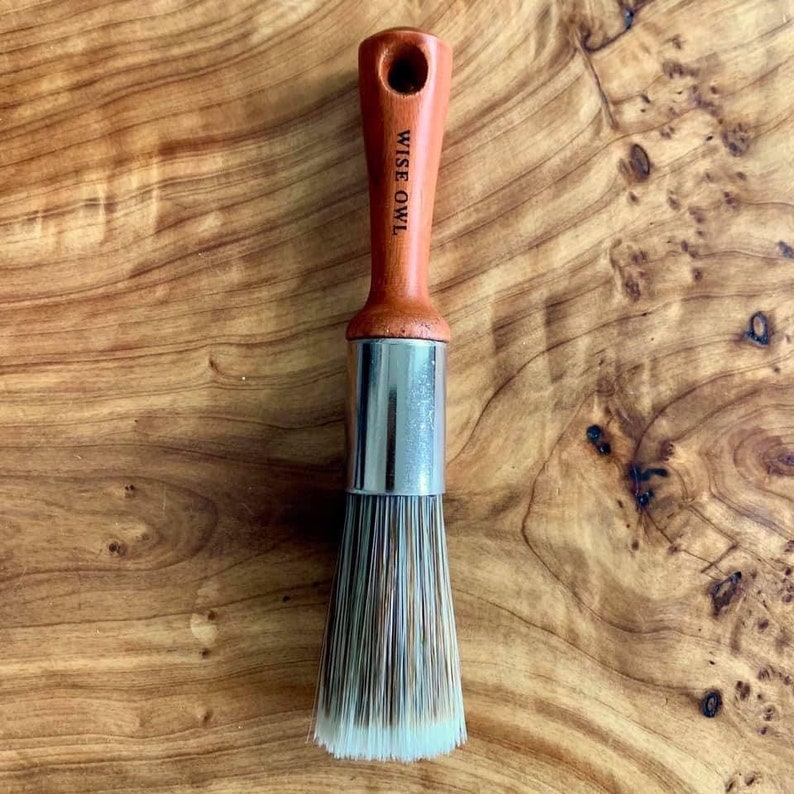 Premium Wise Owl Paint Brushes/ Chalk Paint Brushes/ Synthetic Bristle