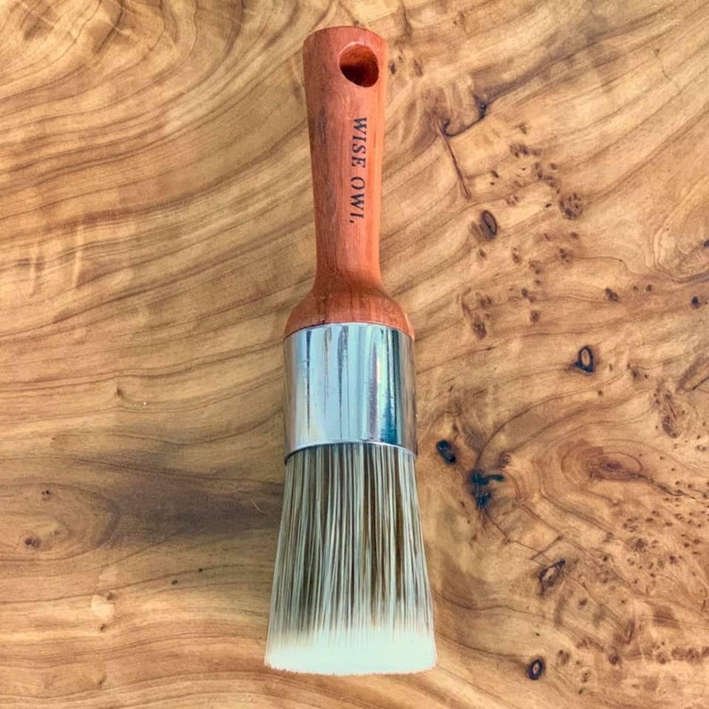 Premium Wise Owl Paint Brushes/ Chalk Paint Brushes/ Synthetic Bristle