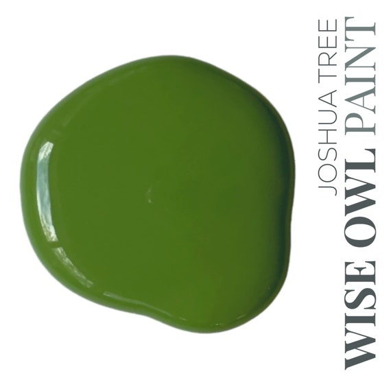 Joshua Tree | Wise Owl Chalk Synthesis Paint/ Furniture Paint, Chalk Paint, Decor Paint, Green
