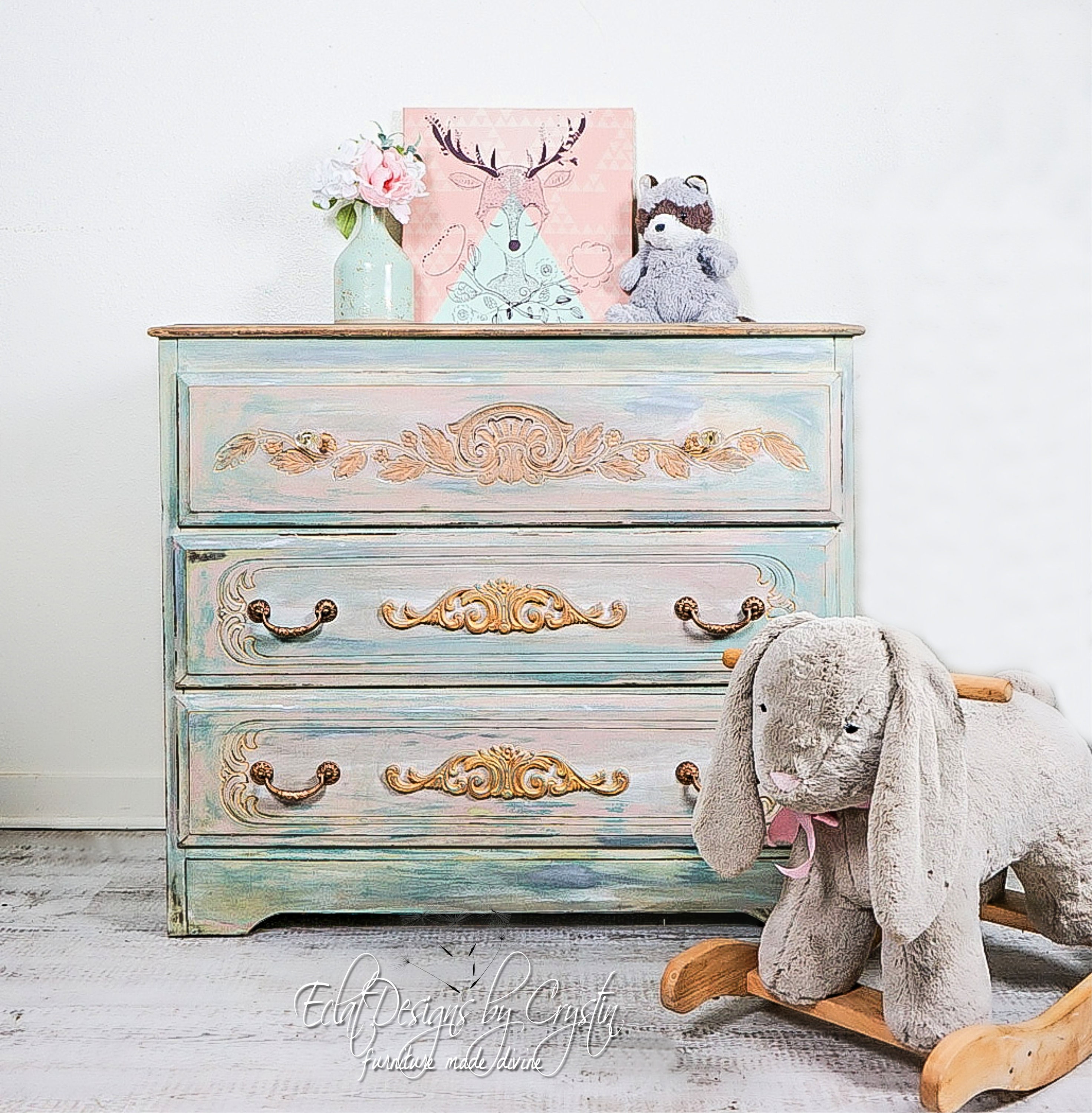 Lullaby Dresser/ Chest of Drawers/ Low Boy