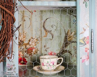⭐️美品　レトロ　歌舞伎　汐汲　手ぬぐい　額縁入り　インテリア　飾る　アンティーク Custom Order, Boho, Wood Hutch, China Cabinet, Upcycled