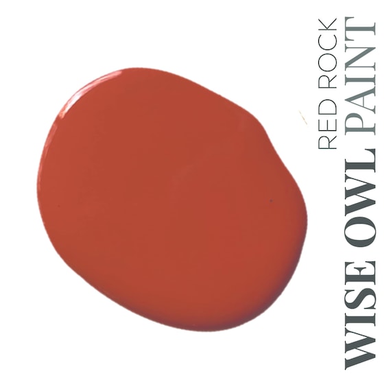 Red Rock Summer Collection, Wise Owl Chalk Synthesis Paint/ Furniture Paint, Chalk Paint, Decor Paint
