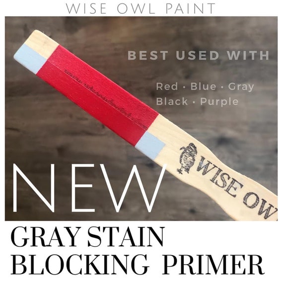 Stain Blocking Gray Primer Wise Owl