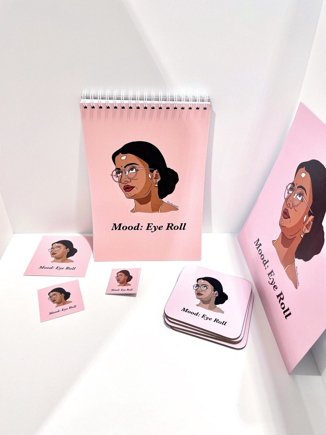 Sticker Roled Eyes STICKERS Mood: EYE ROLL 1 Sticker or a Pack of Stickers - Etsy