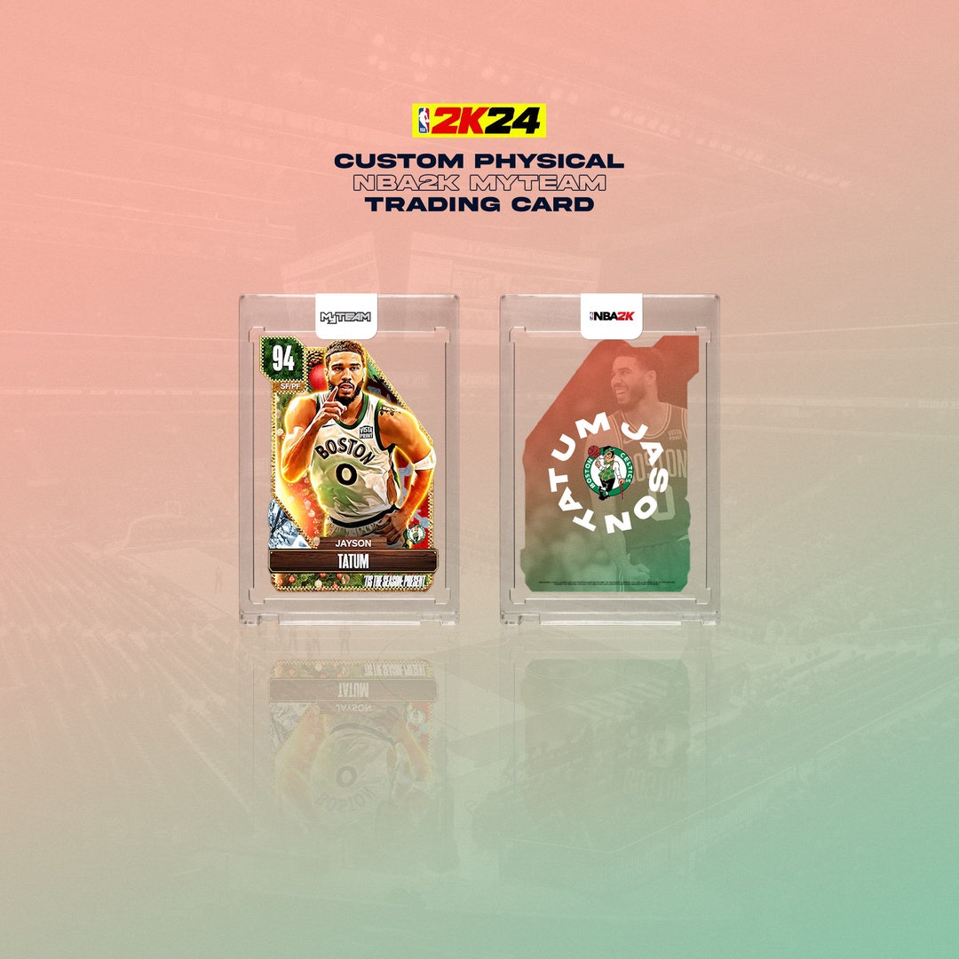 CUSTOM Any NBA 2k Myteam Basketball Card One Touch Real Card - Etsy