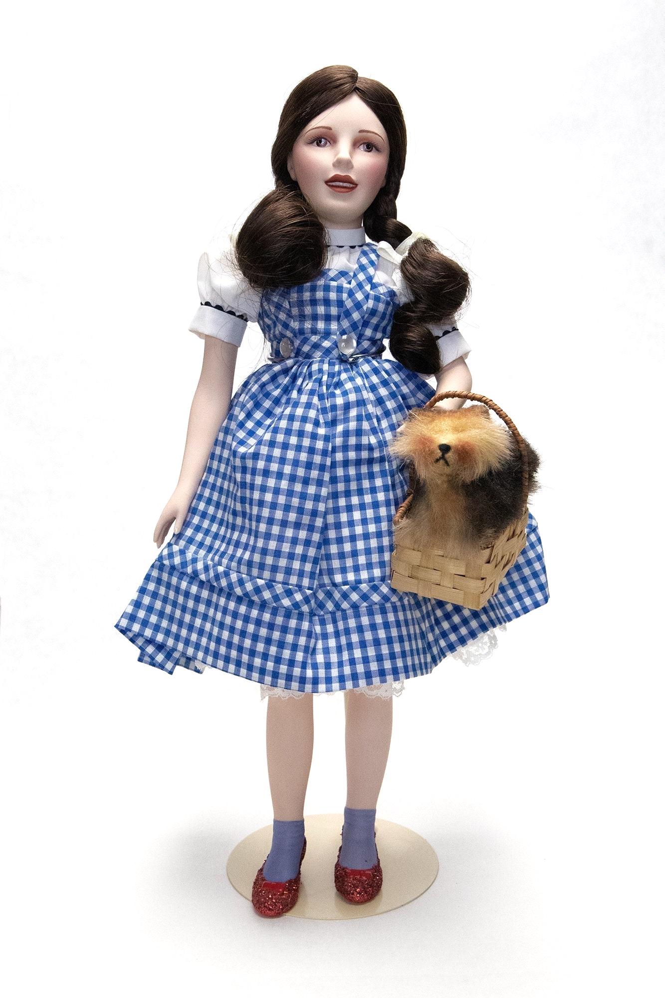 Wizard of Oz Collectable Judy Garland Dorothy Porcelain Doll