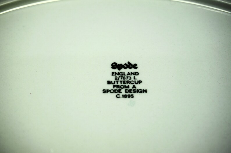 SPODE CHINA BUTTERCUP 10 Vegetable Serving Bowl