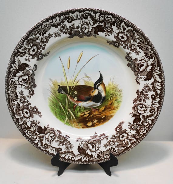 spode lapwing dinner plat