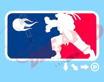 Ryu Street Fighter / Ai EPS pdf PNG SVG Vector / Serigrafía Textil Separación de Color / Serigraphy Color Separation Textile Screen Printing