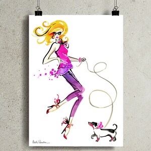 Fashion Illustration Print, Giclee Print, Fashion Sketch, Fashion Wall Art, Watercolor Painting Print, Fashion Illustration, Fashion Sketch