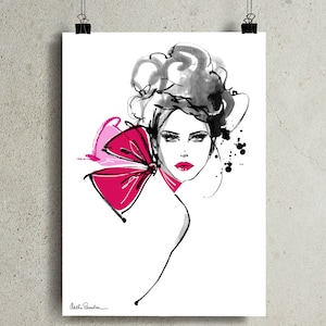 Fashion Sketch, Fashion Wall Art, Fashion Art Print, Fashion Illustration, Fashion Wall Decor, Dressing Room Art, Gift For Her