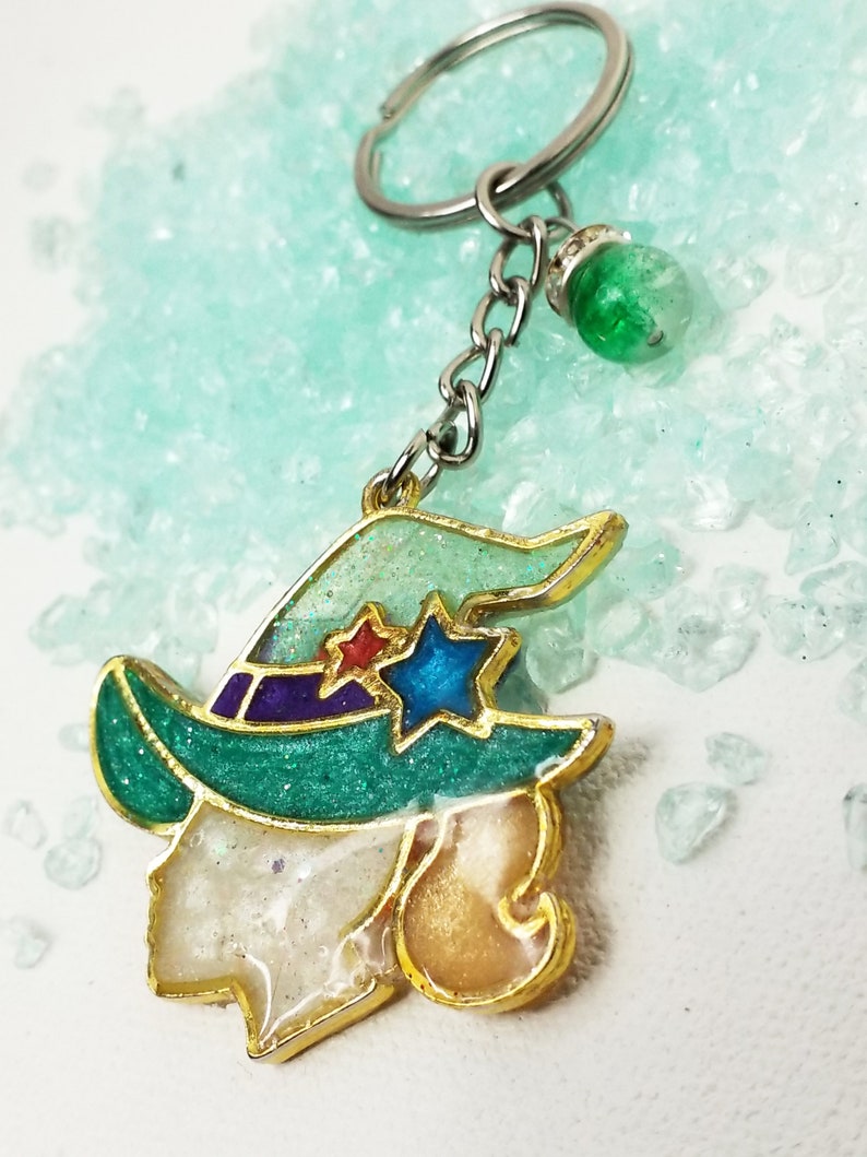 Witch Keychain Resin Keychain Women's Day Sale Gift for Etsy