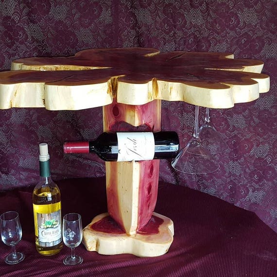 Live Edge Table Cedar Mini Bar Side Table Coffee Table Etsy
